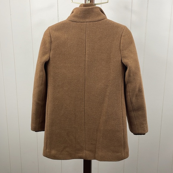 J.Crew Lodge Coat Italian Stadium Wool Heather Acorn - Picture 7 of 7